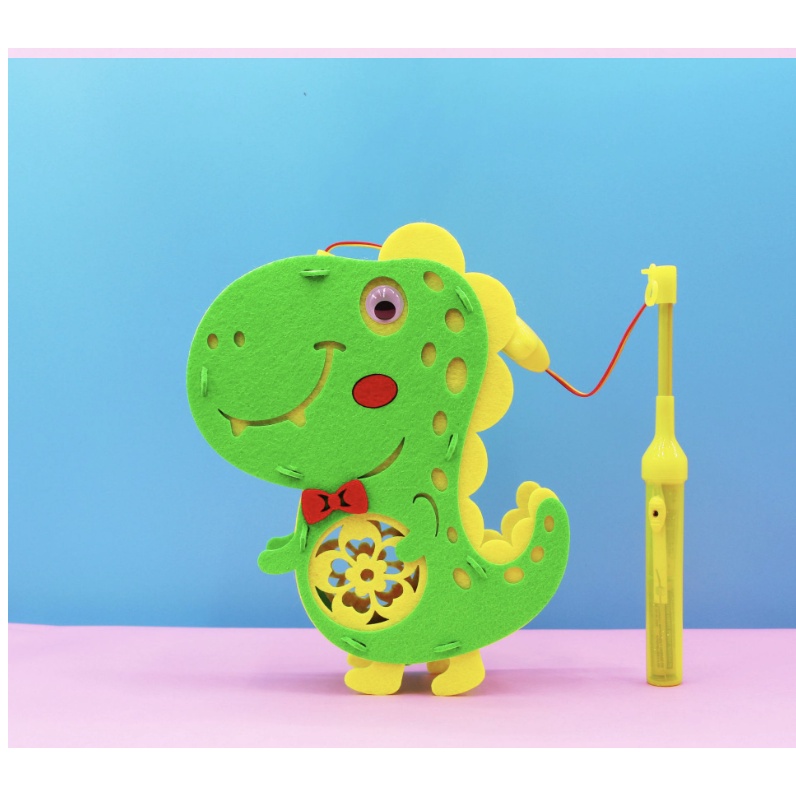 Đồ chơi đèn lồng trung thu phát nhạc vải dạ handmade