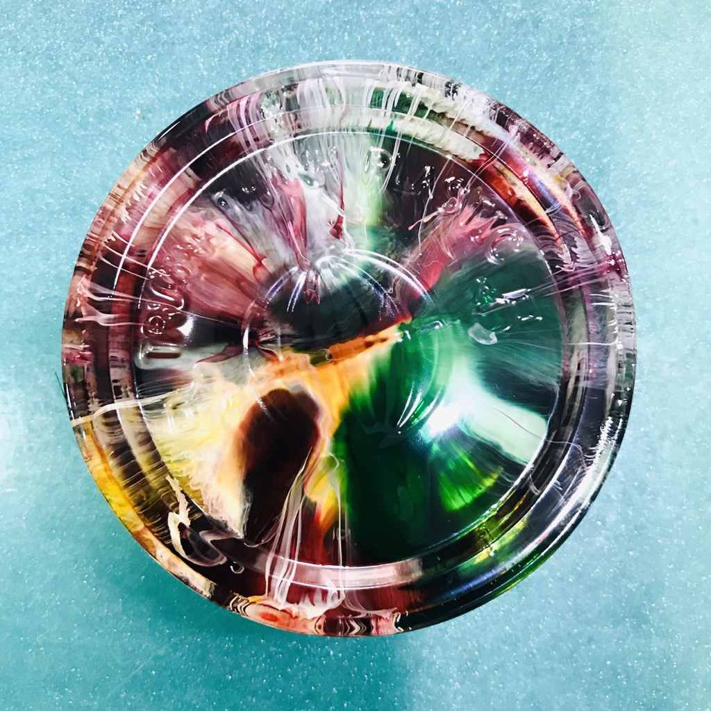 Màu Alcohol Ink pha Epoxy Resin tạo hiệu hứng loang và kéo sợi lạ mắt nhiều màu chai 30ml