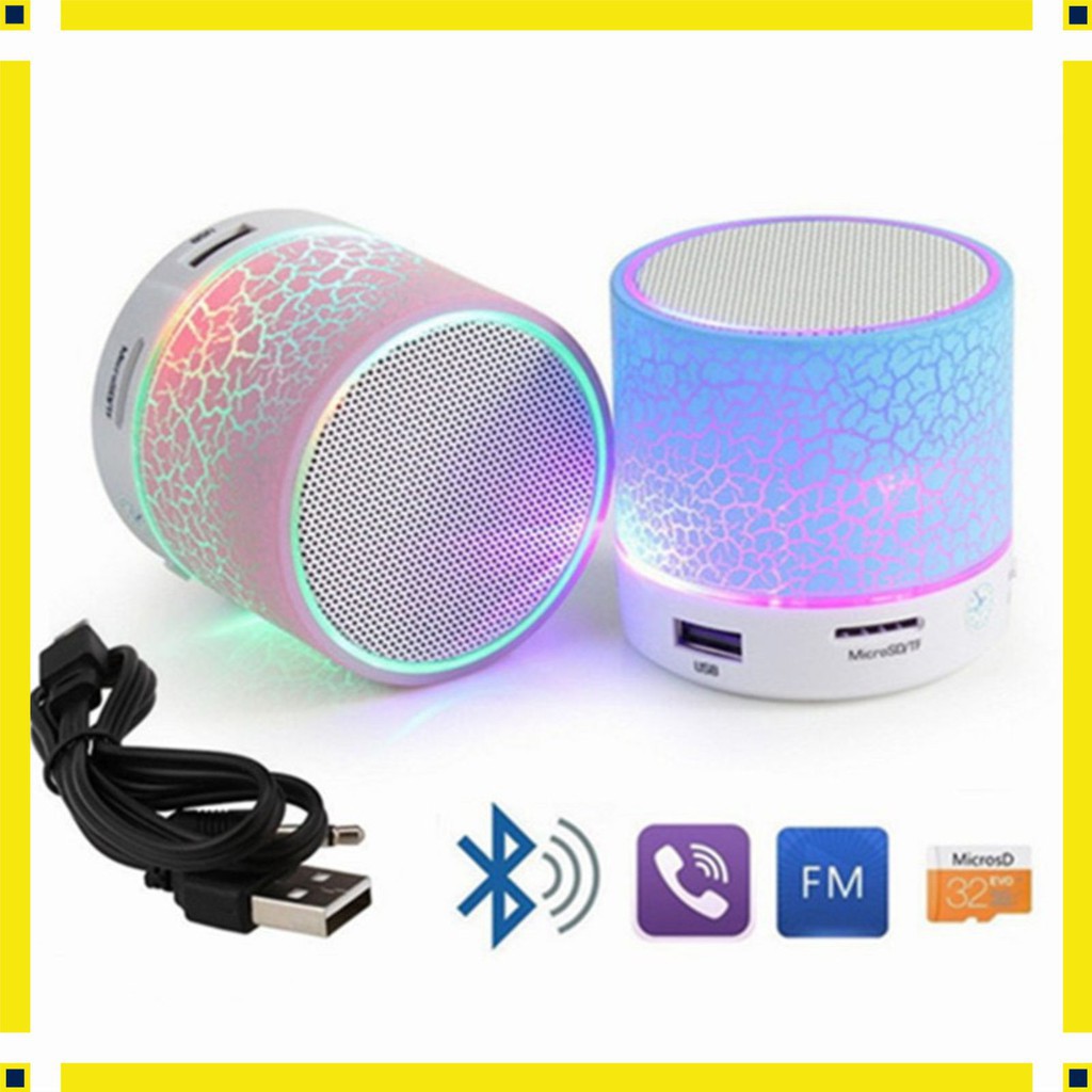 2021★ ✻Loa Bluetooth Mini S10 Có Led☝