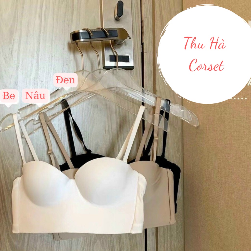 Áo cúp ngực, Áo đẩy ngực bản to, tạo khe quyến rũ, quai áo rời hàng đẹp Cao Cấp