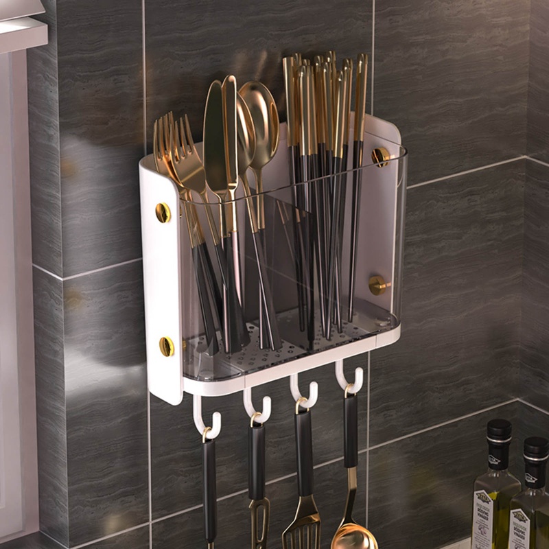 Giá Đỡ Dụng Cụ Ăn Uống Sức Chứa Lớn Sắp Xếp Gọn Gàng Cho Nhà Bếp