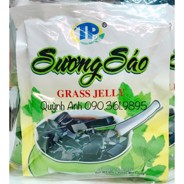 [Mã 77FMCGSALE1 giảm 10% đơn 250K] Bột sương sáo đen Thuận Phát 50g