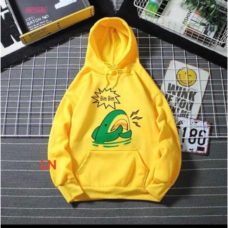 Áo hoodie cá xanh