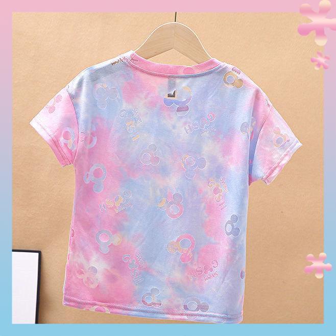 Áo Thun Tay Ngắn In Họa Tiết Thời Trang Mùa Hè Mới Dành Cho Bé Trai Và Bé Gái 2022