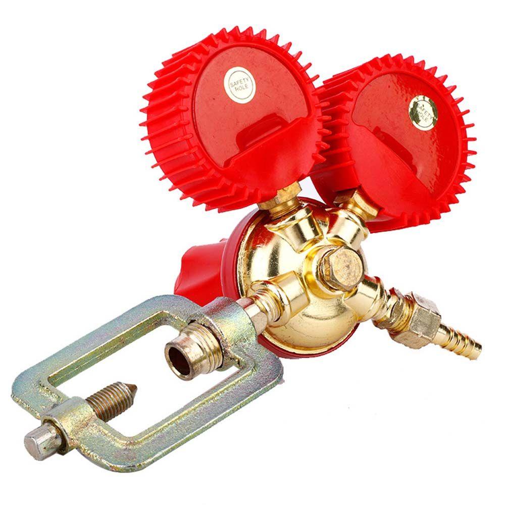 LONTIME Đồng Hồ Đo Áp Suất Khí Ga Acetylene Giảm Áp Lực DIY
