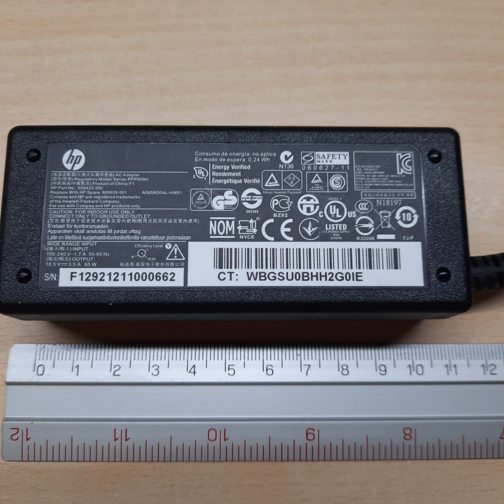 SẠC LAPTOP HP ĐẦU KIM LỚN