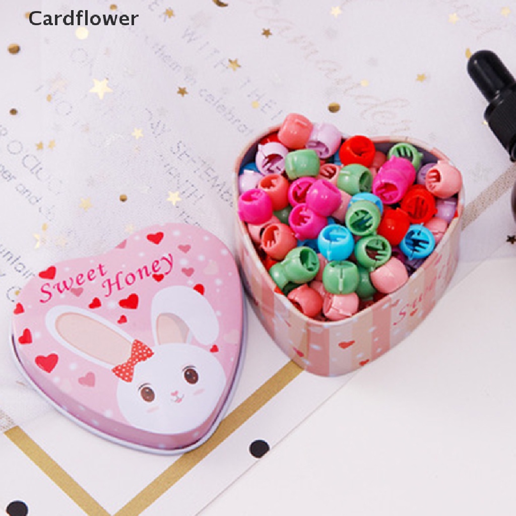 Kẹp Tóc Mini Bằng Nhựa Màu Kẹo Ngọt Đáng Yêu Cho Bé Gái