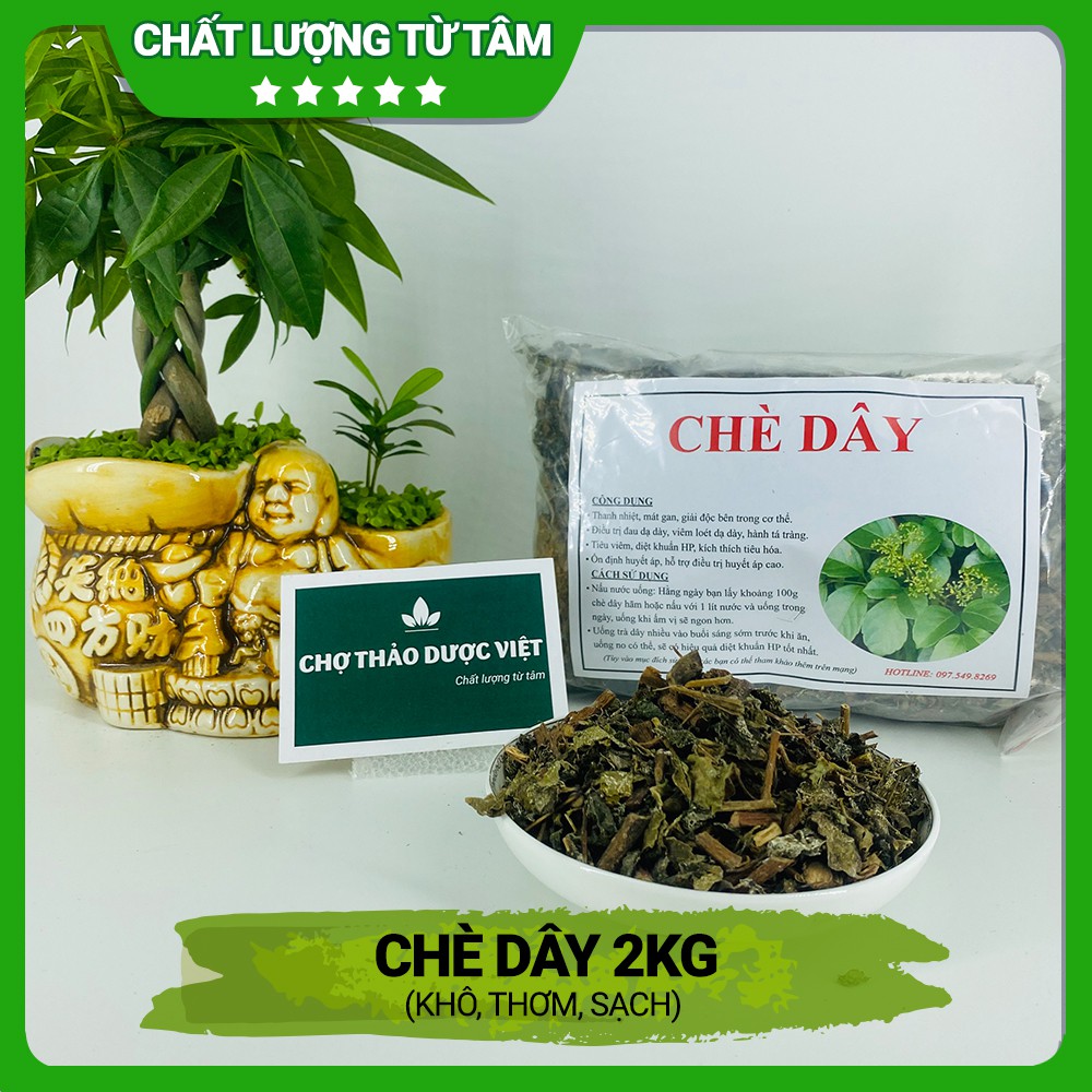 Chè dây khô, thơm, sạch 2kg - Chợ Thảo Dược Việt