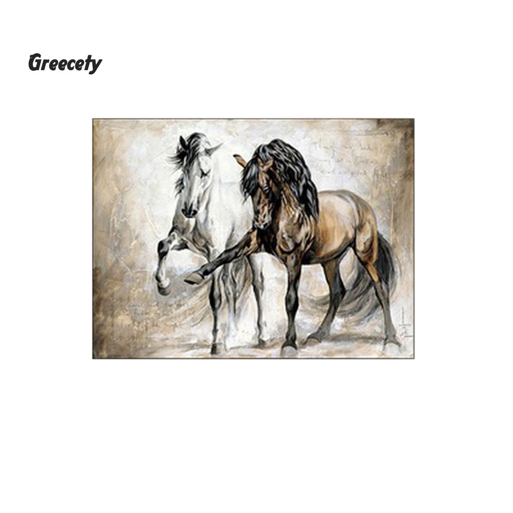 Tranh treo tường hình con ngựa nghệ thuật
