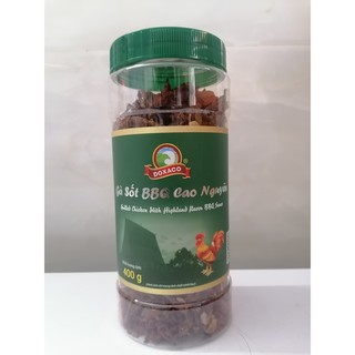 [400g – NẮP XANH] KHÔ GÀ XÉ XỐT BBQ CAO NGUYÊN [VN] DOXACO Grilled Chicken with BBQ Flavor (dox)