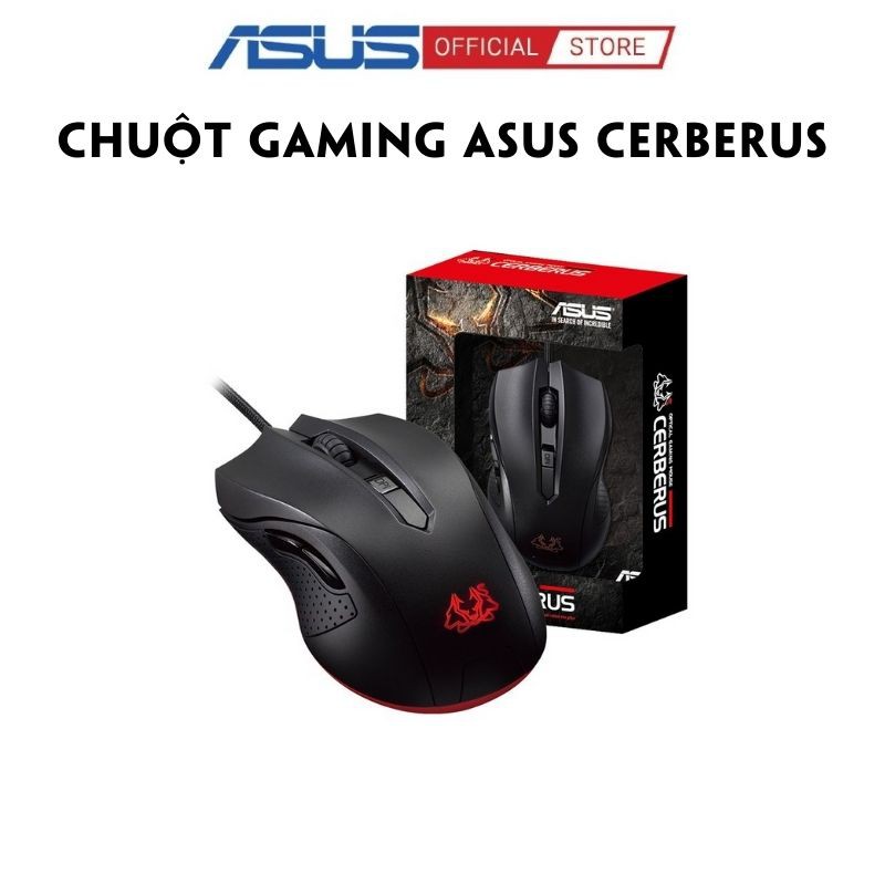 Chuột gaming có dây Asus Cerberus - Hàng chính hãng