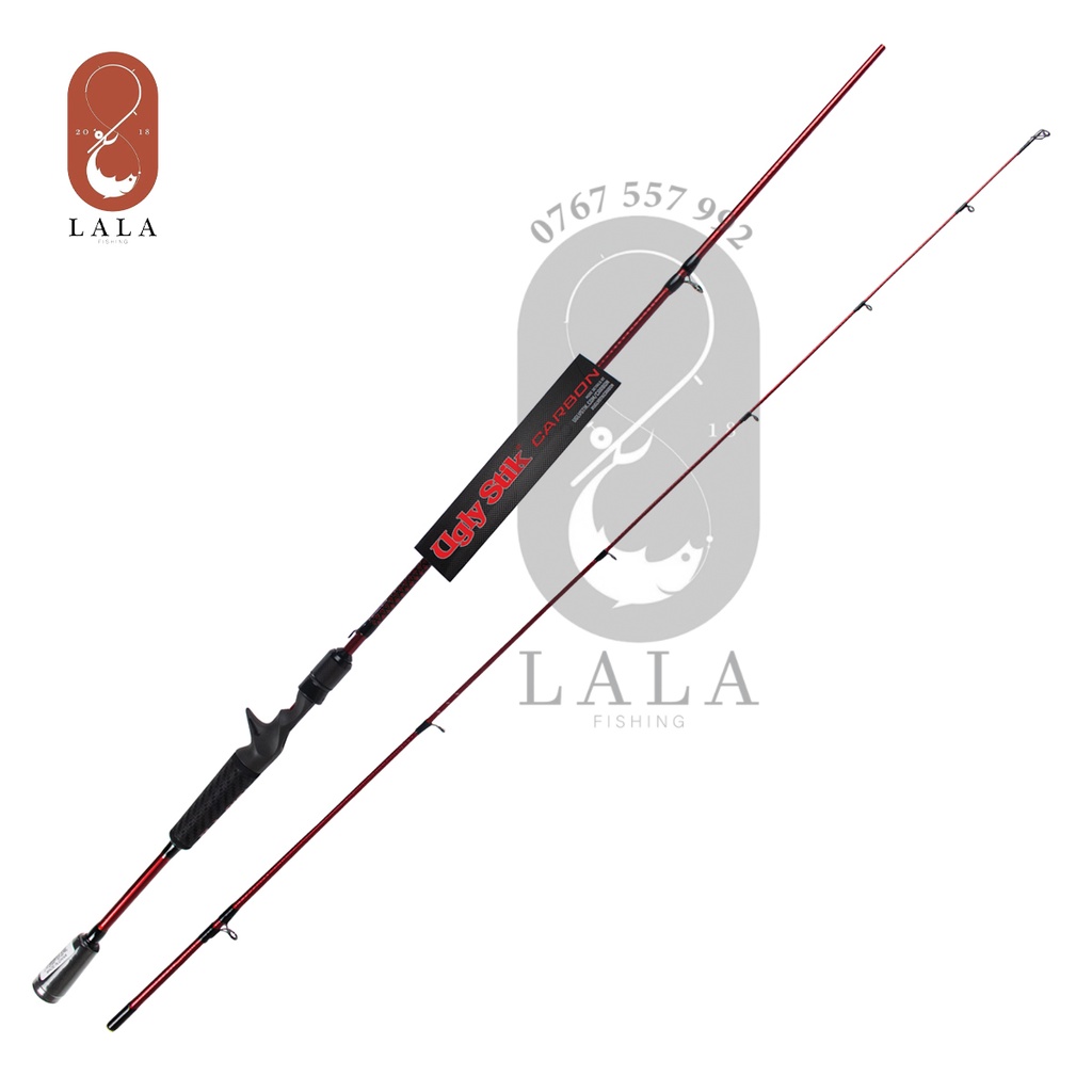 Cần ngang câu cá Ugly Stik Carbon 1m98 USCBCA662M