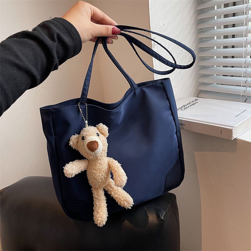 Túi Xách Nylon Màu Sắc Đơn Giản Thời Trang Cho Nữ