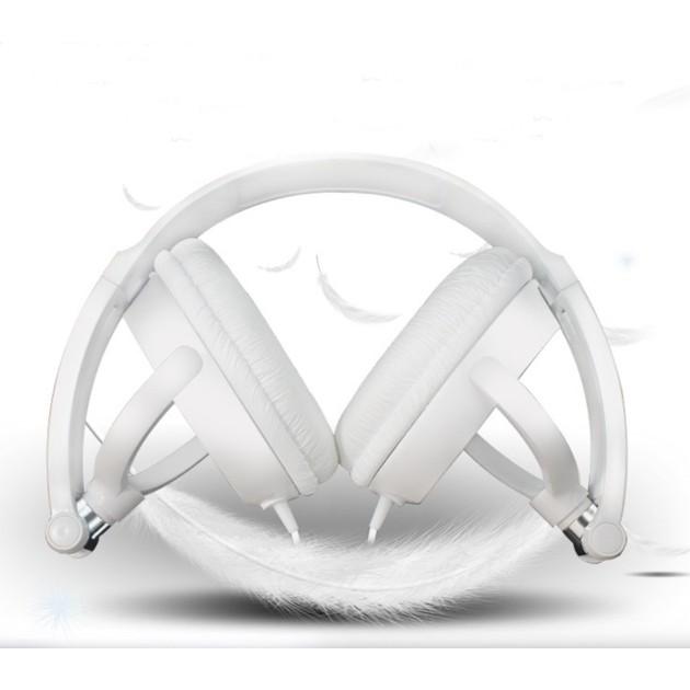 Tai nghe chụp Tai F15 DEVELOPE Màu Trắng ( Có thể gấp gọn)