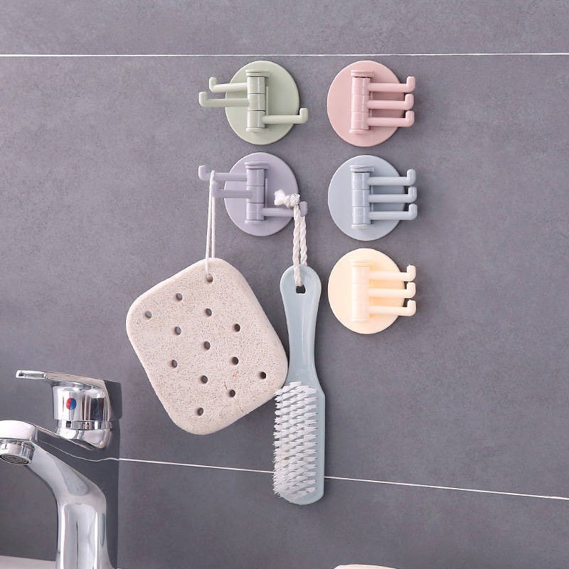 Móc treo đồ đa năng dán tường tiện lợi 3 chấu 88117 shop tiện ích 777