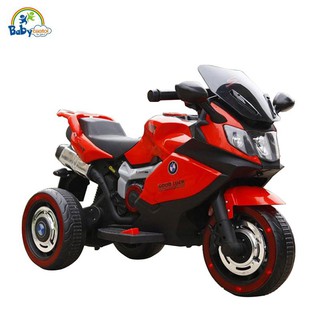 Xe máy điện trẻ em 2 động cơ 3 màu BBT Global BBT-5166