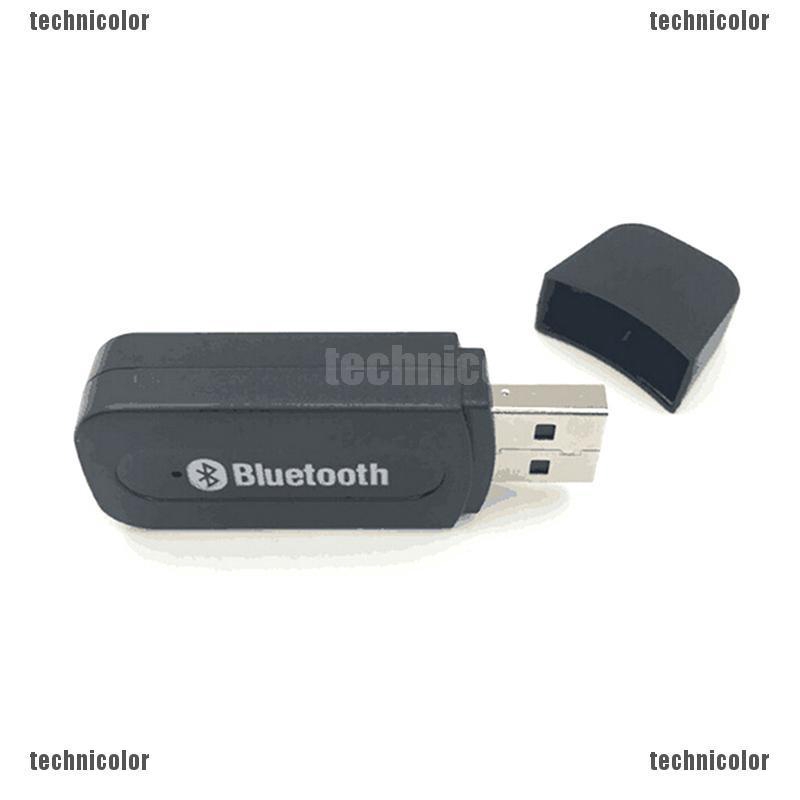 Thiết bị nhận tín hiệu âm thanh Bluetooth USB không dây kèm dây cáp 3.5mm