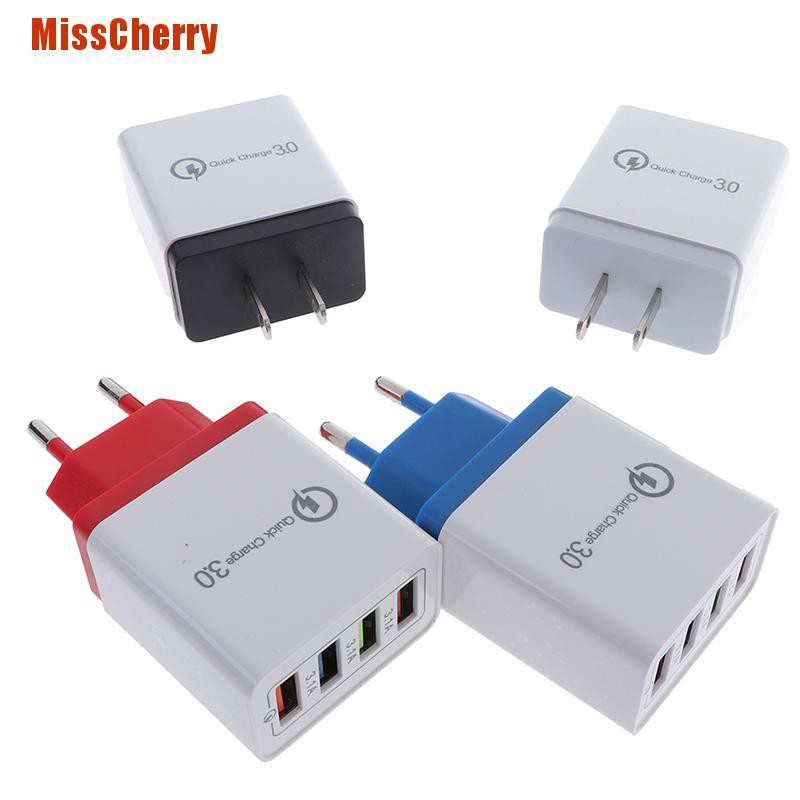 Củ Sạc Nhanh 3.0 4 Cổng USB 3.0 Chất Lượng Cao