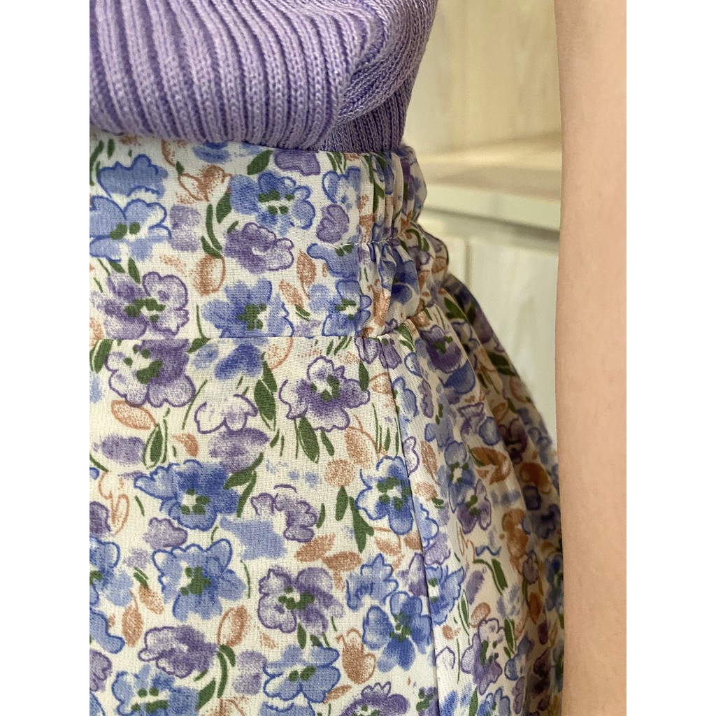 CHÂN VÁY HOA PURPLE PASTEL | BigBuy360 - bigbuy360.vn