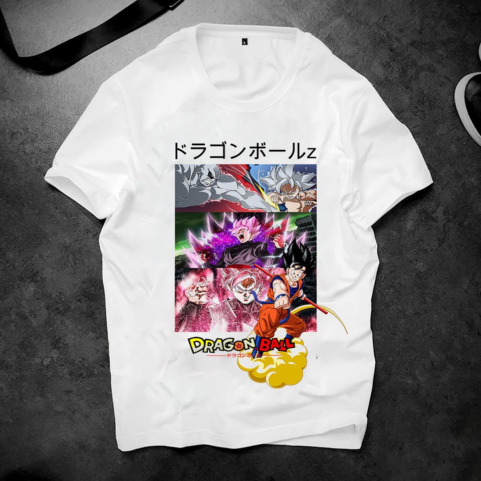 Áo thun form rộng unisex hình GoKu chất vải đẹp2019ts719