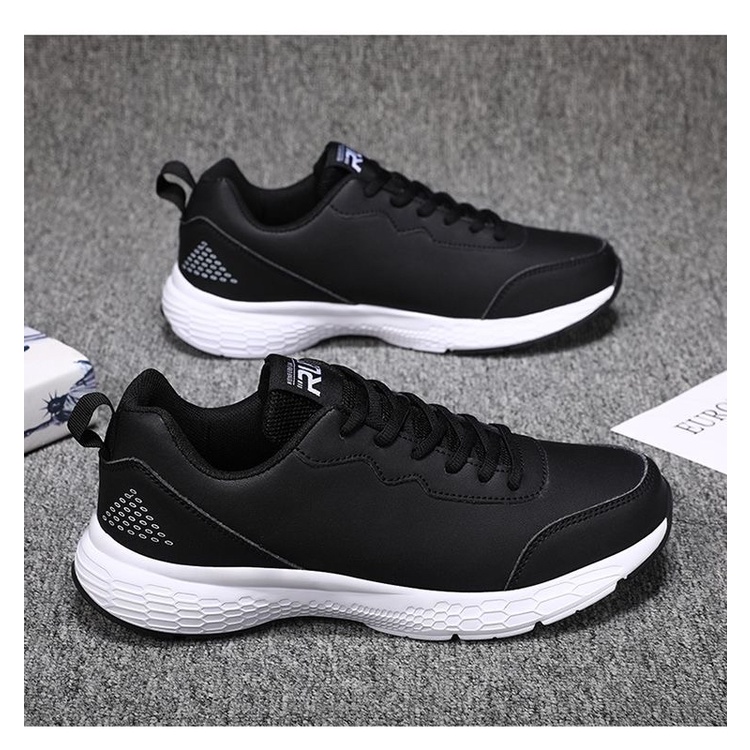 Giày thể thao sneaker da nam chịu nước Hàn Quốc Mẫu B01 (Order)
