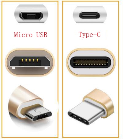 Dây Cáp Sạc Nam Châm Cổng Usb Type C Có Đèn Led Cho Iphone Huawei Samsung