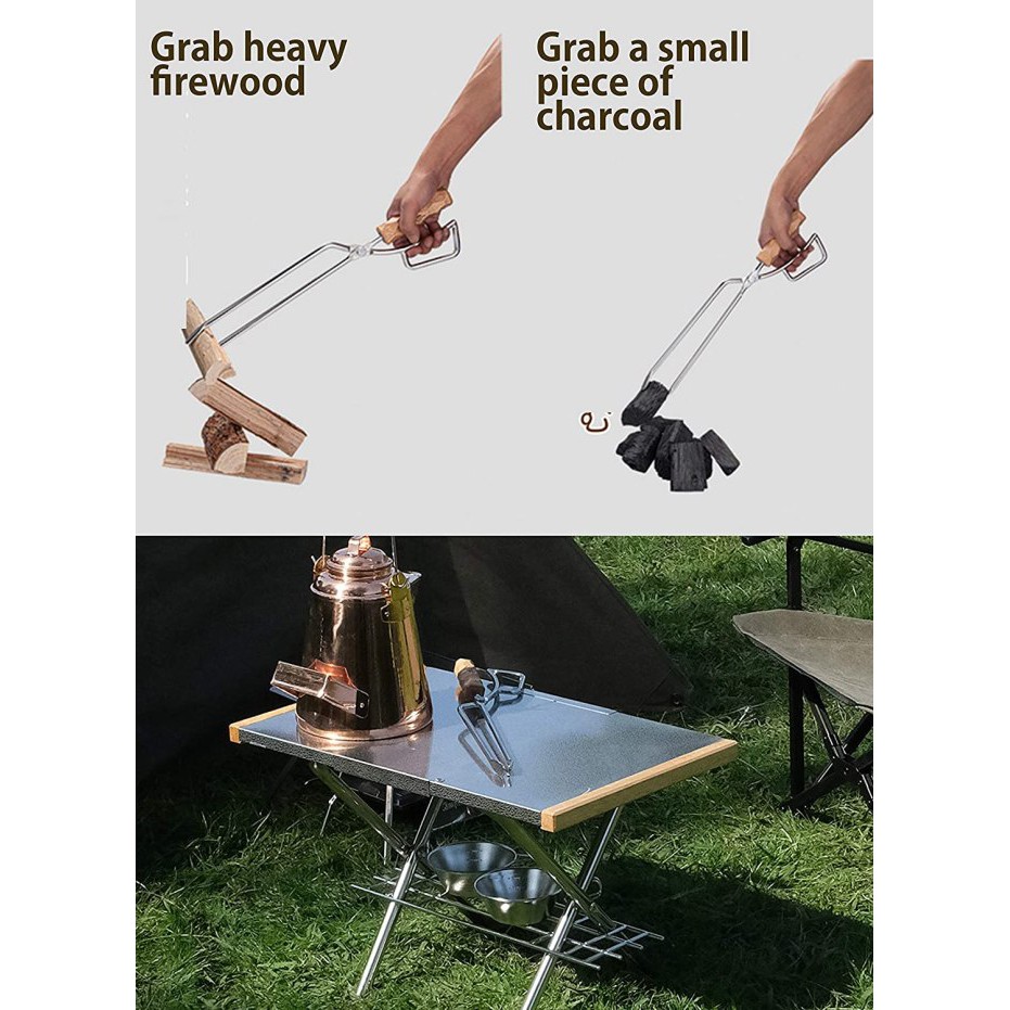 Kẹp gắp than củi đa năng chính hãng Campingmoon