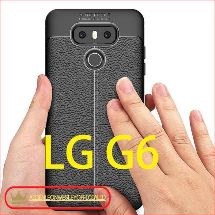 Ốp Lưng Da Sợi Carbon Cho Lg G6 - Spigen