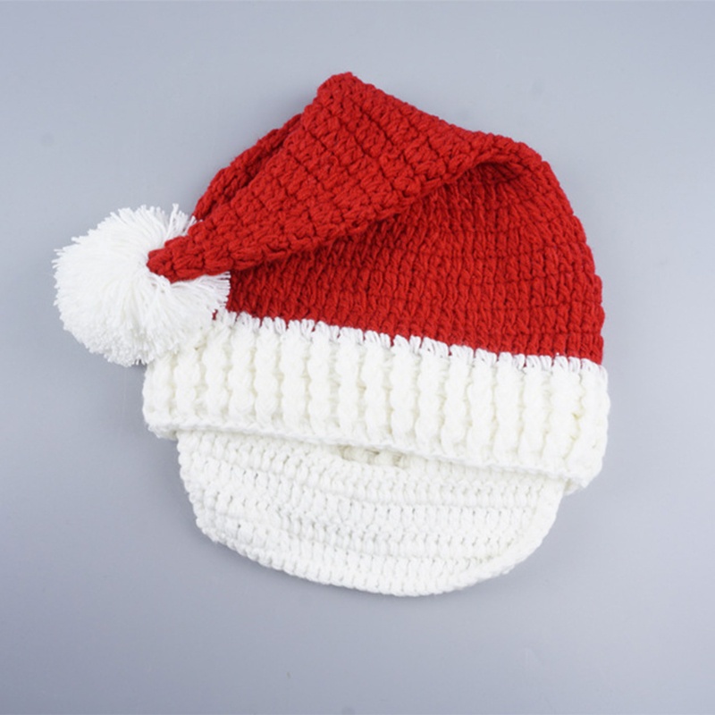 Mũ Beanie Dệt Kim Handmade Phong Cách Giáng Sinh Cho Nam Và Nữ