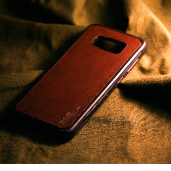 Ốp Lưng Da Bò RAM Leather Chống Sốc Cho Samsung S8