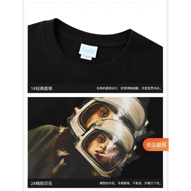 Áo thun tay lỡ  Nelly Heybig form rộng dành cho nam và nữ CHILDHOOD