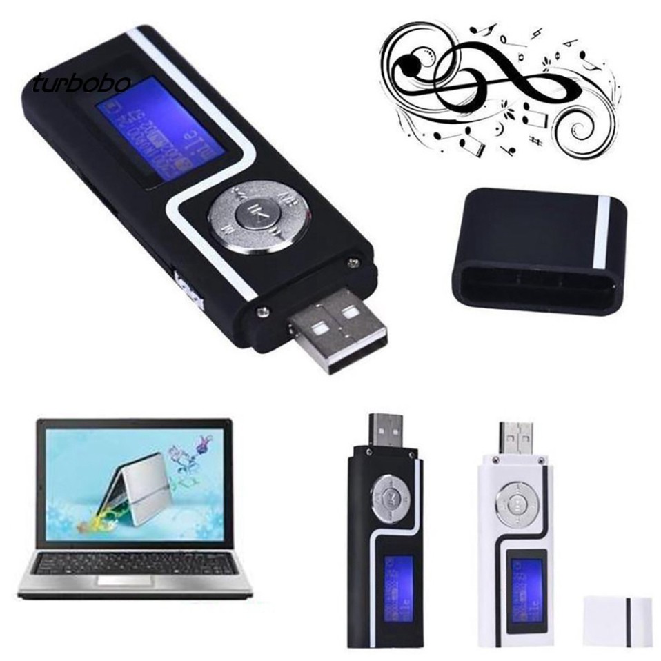 N67 Máy nghe nhạc MP3 dạng USB hai cổng âm thanh có màn hình LCD 4 V07