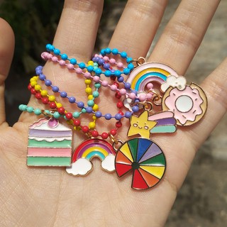 P2 Móc khoá khóa dây bi gắn charm / Móc treo dây giày thể thao sneaker xinh