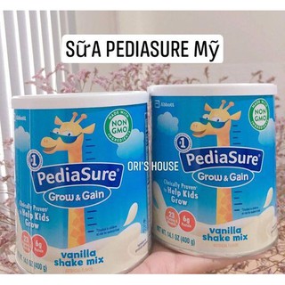Sữa bột Pediasure 400g  cho bé từ 2y - Mỹ