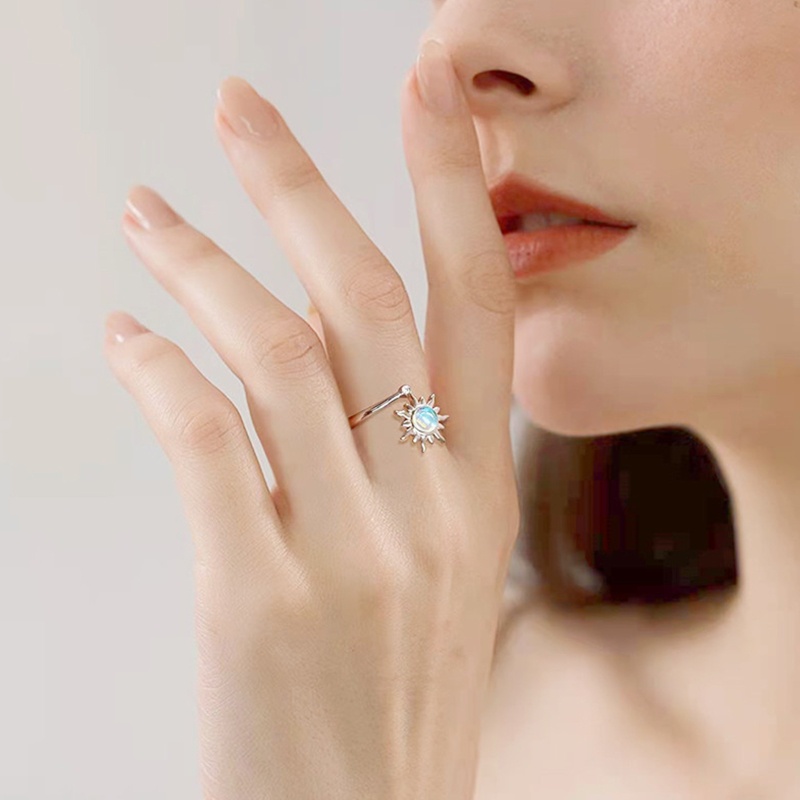 Nhẫn Đeo Tay Chống Lo Lắng Có Thể Điều Chỉnh Giúp Giảm Căng Thẳng Dành Cho Nữ