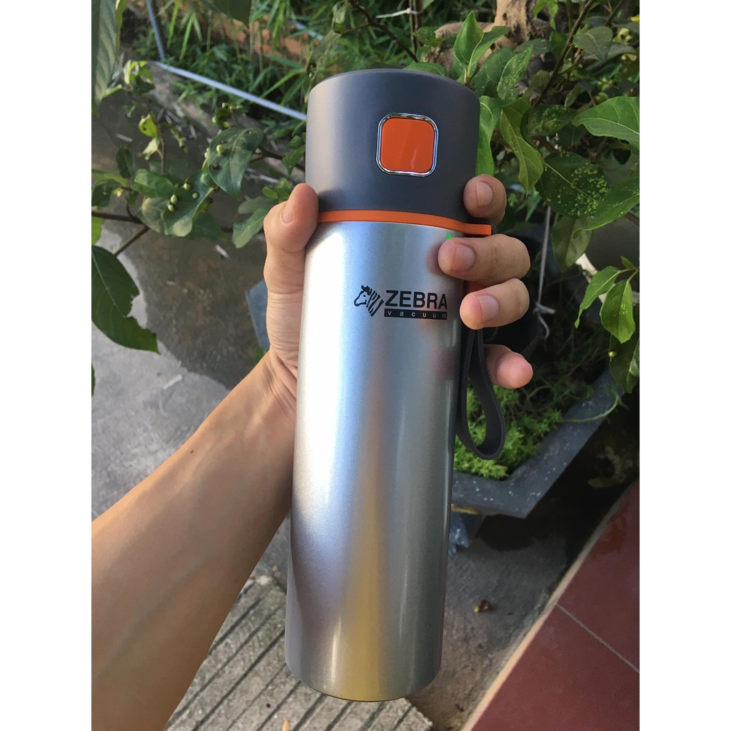 Bình giữ nhiệt ZEBRA Zelect 480ml 112949 - Inox 304 Chính hãng zebra Thái Lan, an toàn không độc hại