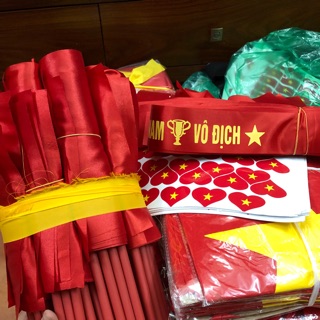 Combo cờ que sticker băng rôn giá sỉ