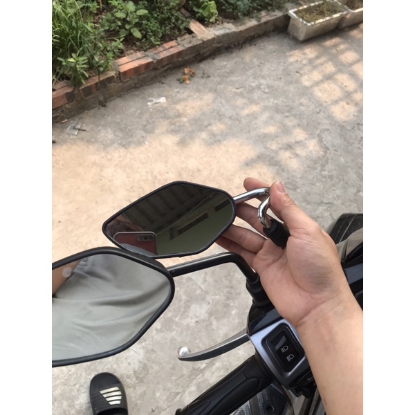 Gương chân cong yamaha cực đẹp gắn các dòng xe
