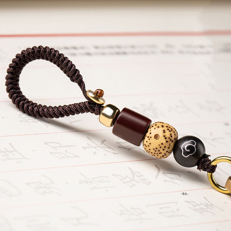 Chuông Phật Bằng Đồng Thau Handmadeu1 Phong Cách Cổ Điển Dùng Treo Chìa Khóa / Trang Sức