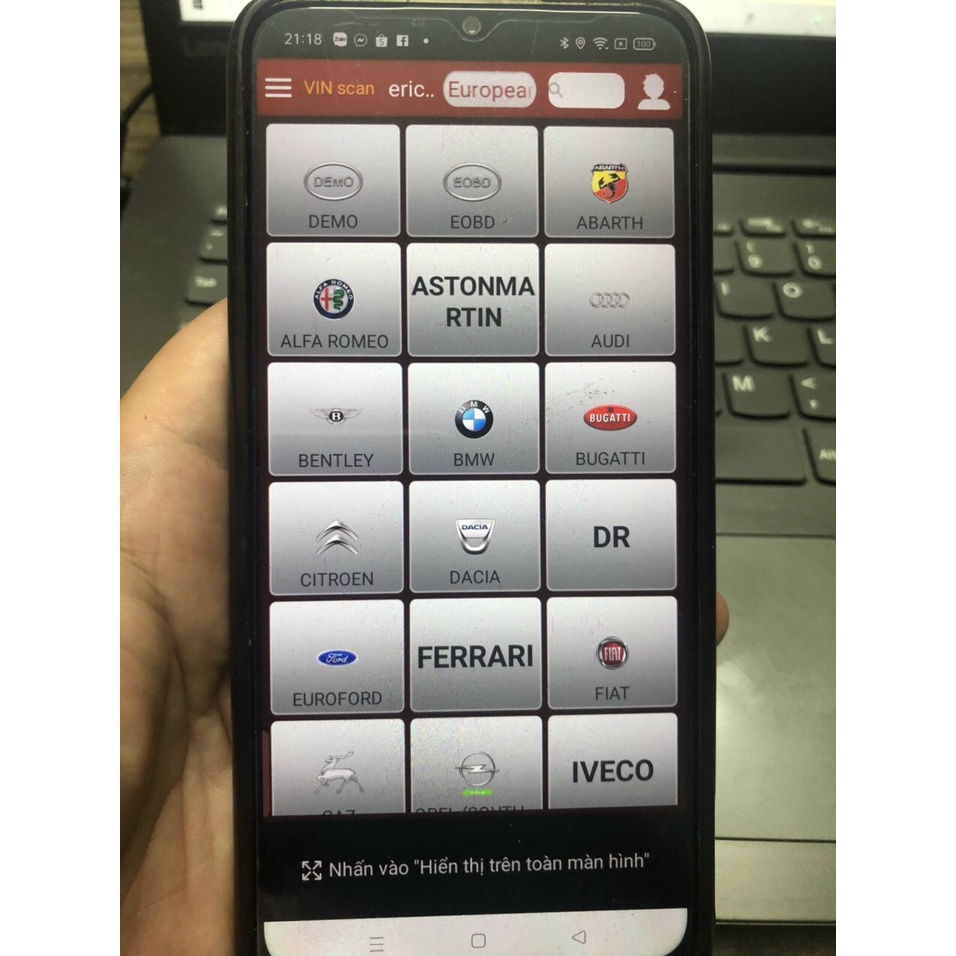 Giắc chẩn đoán Thinkdiag X431 firmware unlocked cho gara ô tô