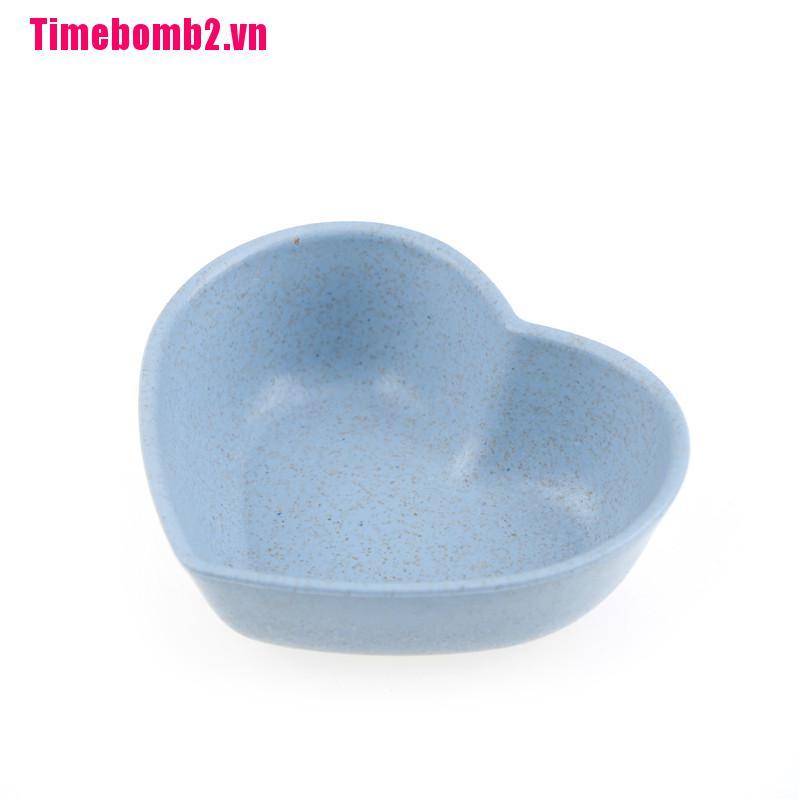 Khay Đựng Thức Ăn Cho Bé Hình Trái Tim Dễ Thương