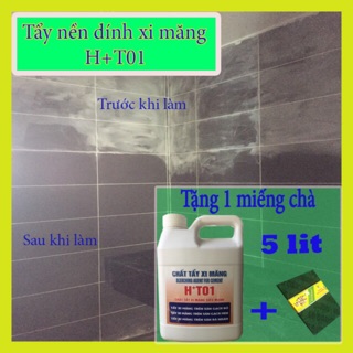 CHẤT TẨY XI MĂNG HT01 - 5LIT