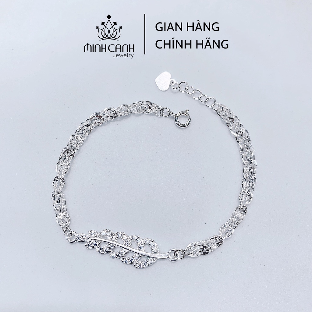 Lắc Tay Bạc Đuôi Phụng Mix Lá Minh Canh Jewelry