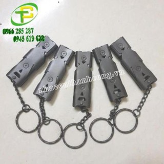 Còi cứu sinh inox (Đầu Dẹp) | Thiết bị Đoàn Đội