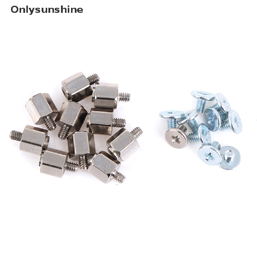 Set 10 đai ốc lục giác cho bảng mạch chủ A-SUS M.2 SSD | BigBuy360 - bigbuy360.vn