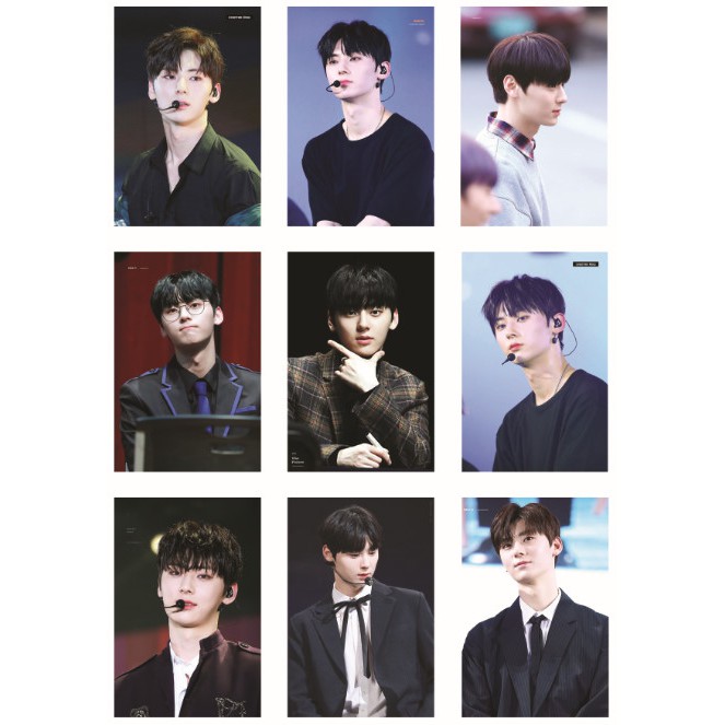 Lomo card ảnh thành viên WANNA ONE - HWANG MINHYUN full 99 ảnh