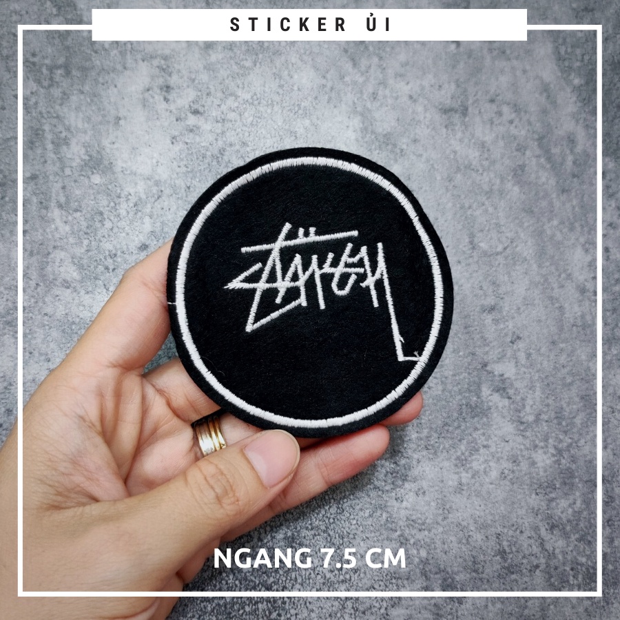 Sticker ủi quần áo cao cấp CÓ SẴN KEO ỦI,sticker path dán quần áo dùng làm miếng vá Quần Áo,vá áo phao,trang trí quần áo