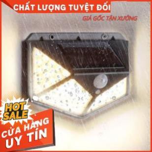 Đèn Năng Lượng Mặt Trời - Đèn LED 100 bóng Siêu Sáng, Siêu Bền Chống Chịu Mưa Gió