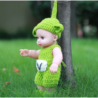 Búp Bê Silicon Em Bé Trai Mắt 4D - Cao 30cm