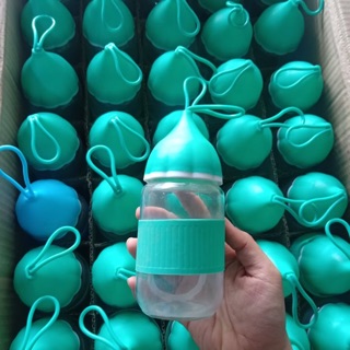[Sale Sốc] Bình thủy tinh đựng nước siêu cute 300ml